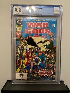 War of the Gods #1 CGC 9.8 WP Super Man Batman Wonder Woman!