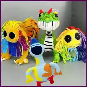 Poppy Playtime Chapter 4 Plush Set – Soft Rainbow Monster Stuffed Toy Plush - Picture 1 of 9