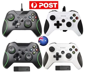 AU Wired/Wireless Controller Gamepad For Xbox One/Slim Dualshock Game Gamepad PC - Picture 1 of 15
