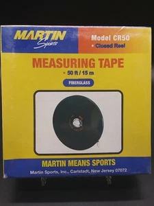 Measuring Tape 50 Foot Closed Reel Fiberglass Martin New in Package - Picture 1 of 5