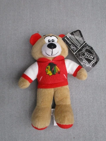 Chicago Blackhawks NHL Plush Teddy 8” Good Stuff Cover