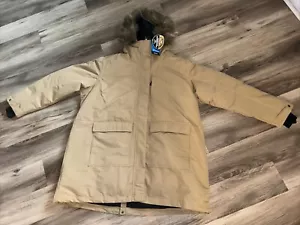 Columbia Women's Little Si II Insulated Parka 3XL Canoe Beige Omni Heat Infinity - Picture 1 of 8