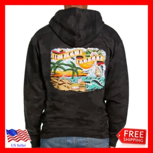 IN-N-OUT Burger GEKREUZTE PALMEN TATTOO PULLOVER KAPUZENPULLOVER schwarz mehrere Größen - Bild 1 von 7