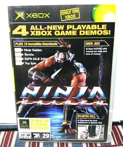 MARCH 2004 OFFICIAL XBOX DEMO DISC #29 BREAKDOWN NINJA GAIDEN TENCHU TOP SPIN - Picture 1 of 4