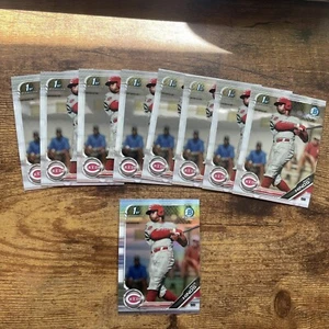 Rece Hinds RC (9x) 2019 Bowman cromo borrador 1er refractor BDC-131 (1) + Base (8) - Imagen 1 de 2