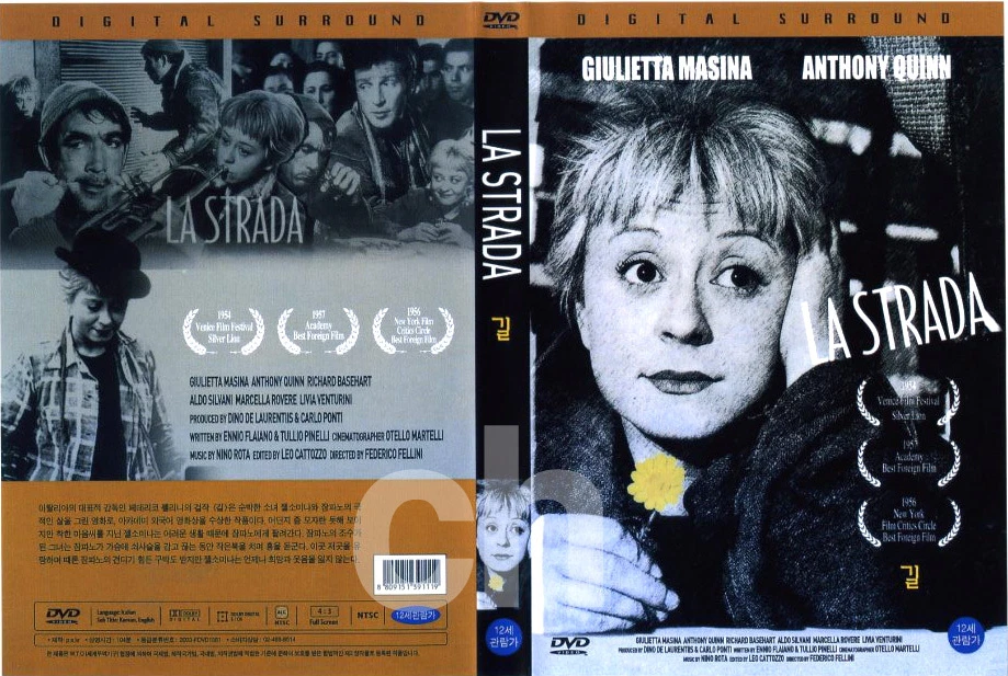 LA STRADA, THE ROAD (1954) - Federico Fellini, Anthony Quinn  DVD NEW - Image 1 of 1