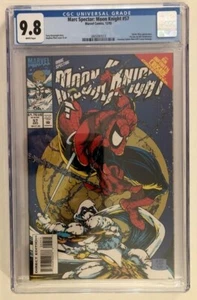 MARC SPECTOR: MOON KNIGHT (1993) #57 CGC 9,8 CASI NUEVO/M CLÁSICA CUBIERTA DE PLATO SPIDERMAN - Imagen 1 de 2
