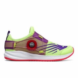 New Balance Kid's FuelCore Reveal Little Kids Female Shoes Green with Purple