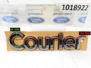 Courier Chrom Relief Emblem oder Schriftzug Heckaufkleber für Ford - Bild 1 von 4