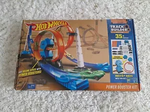 Hot Wheels Cars Track Builder System Power Booster Kit - 35+ pezzi - INCOMPLETO - Foto 1 di 11