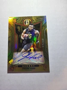 2022 Panini Gold Standard Jerome Ford Rookie Auto /199 - Picture 1 of 2