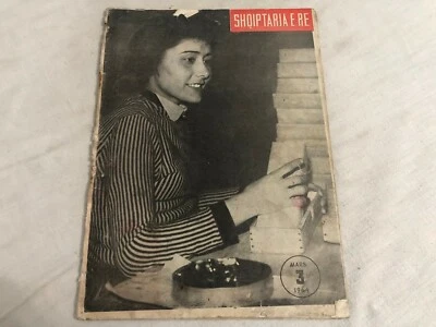 ALBANIA MAGAZINE SHQIPTARJA E RE 3 / 1964 COMMUNIST ERA NEW ALBANIA SOCIALISM - Image 1 of 4