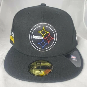 Official 2020 NFL Draft Pittsburgh Steelers New Era 59FIFTY Fitted Hat SZ 7  - Picture 1 of 10