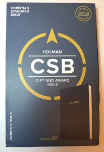 CSB Gift and Award Bible, Blue by Holman Bible Holman Bible Staff (2017) - Picture 1 of 2