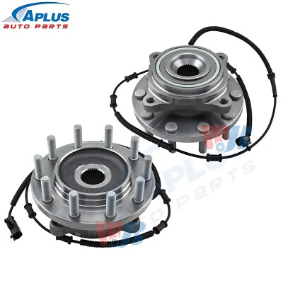 Par de conjunto de buje y cojinete de rueda delantera para Dodge Ram 4500 5500 2008 2009 2010 Foto 1 de 4