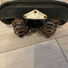 Very Rare Heavy Vintage Wrights 505 Feathered Bike Saddle 1940-50 ? To Restore