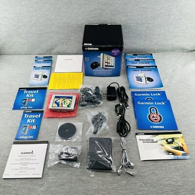 GARMIN NUVI 360 Personal Travel Assistant GPS Map Bluetooth Hands Free w/Traffic - Image 1 of 4