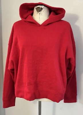 Sudadera con Capucha Old Navy Para Mujer Plus Recortada Manga Larga Roja Talla XXL NUEVA Foto 1 de 4