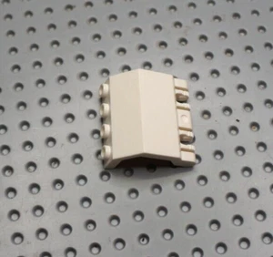LEGO 44572 White Panel 2 x 4 x 3 1/3 with Double Locking 2 Fingers Hinge - Imagen 1 de 2