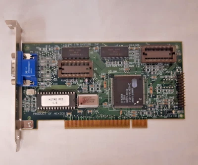 VINTAGE STB Nitro 1.5 PCI Industrial VGA Card, Cirrus Logic, DISPLAY MODEL NOS - Image 1 of 4