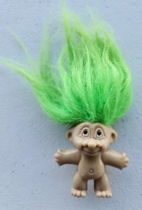 Vintage the troll co company arjon 1992 green hair magnet - Bild 1 von 4