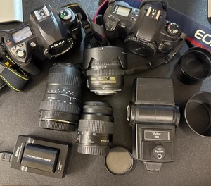 Cameras & Accessories Nikon Canon Lens Accessories Untested Items* - Picture 1 of 17