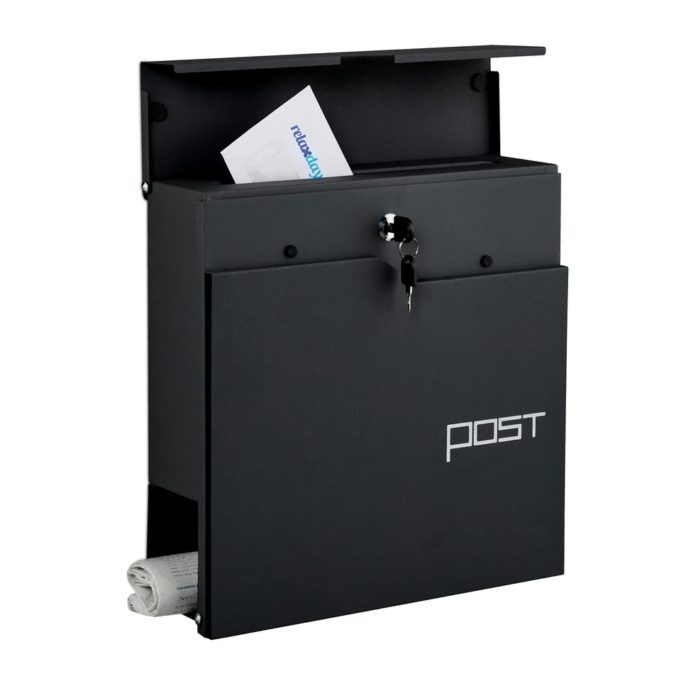 Briefkasten Mailbox Postfach Postbriefkasten Zeitungsfach Briefbox mit Design - Bild 1 von 1