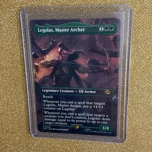 Legolas, Master Archer (Borderless) The Lord of the Rings Magic The Gathering NM - Picture 1 of 2