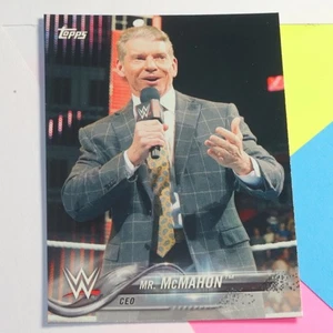 2018 Topps WWE Mr. Vince McMahon #63 - Imagen 1 de 1