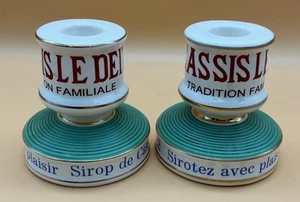 Candelabro CASSIS LE DEIT DIJON SANTE 1922 Publicidad Match Striker - Imagen 1 de 4