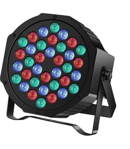 36 LED Wired Par Light DMX DJ Stage Club Up-Lights with Remote - Picture 1 of 10