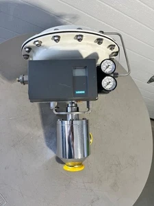 Jordan 2" Plug Control Valve 18406-147 Actuator Steriflow 978SP Siemens PS2 NEW - Picture 1 of 9
