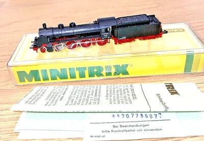 TRIX N GAUGE LOCO 51207700 BR 17 4-6-0 DR17212 GERMAN TENDER DRIVE LOCO -BOXED - Image 1 of 4