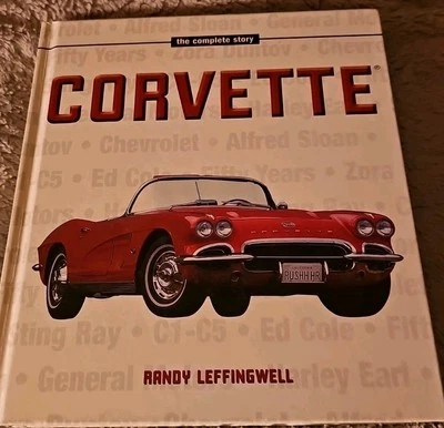 Corvette The Complete Story Hardcover Book - Randy Leffingwell Foto 1 de 4