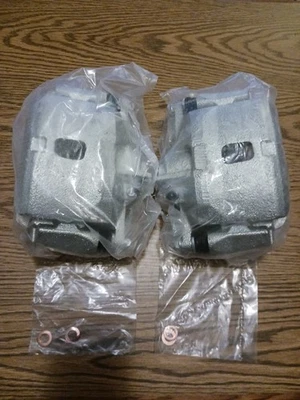 Front Brake Calipers for 1996-2011 Honda Civic 2010-2014 Honda Insight Zinc Coat — 第 1/4 张图片