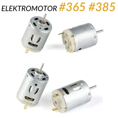 12V DC Gleichstrommotor Miniatur Motor Elektromotor für Akkuschrauber Modellbau - Bild 1 von 4