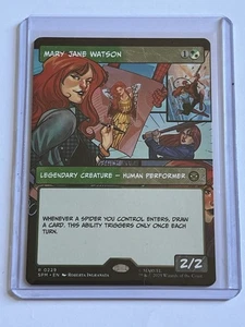 Mary Jane Watson 229 MTG Marvels Spider-Man 2025 Near Mint Non Foil Rare - Picture 1 of 13