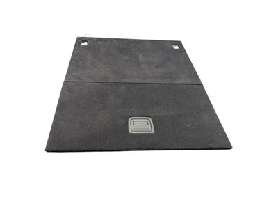 PORSCHE PANAMERA 2017-2018 MALETERO TRASERO NEUMÁTICO DE REPUESTO CUBIERTA DE SUELO PANEL ALFOMBRA NEGRA Foto 1 de 4