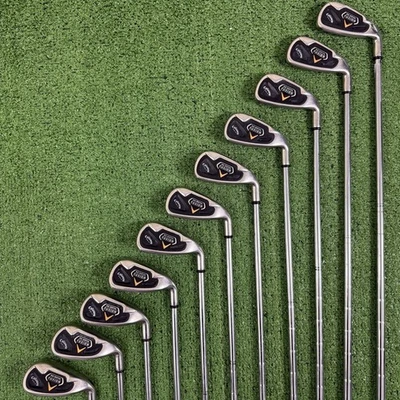 Callaway Big Bertha Fusion Iron Set 3-PW AW SW LW Uniflex Steel - Image 1 of 4