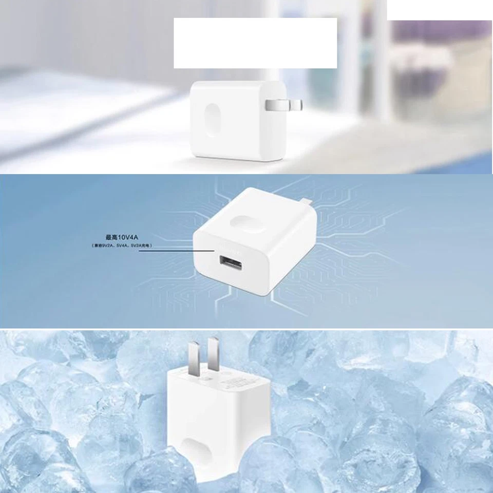 White Fast Charging Cable Charger Head (Max 40W) Output For Huawei Accessories - Image 1 of 4