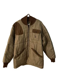 Giacca da tiro Bob Allen Sportswear vintage cappotto marrone con puffer marrone uomo XL - Foto 1 di 14