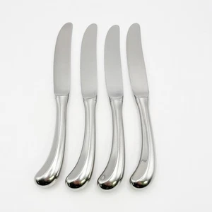 Vintage WMF Cromargan Marlow Stainless Flatware Dinner Knife Set of 4 | Germany - Picture 1 of 5