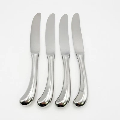 Vintage WMF Cromargan Marlow Stainless Flatware Dinner Knife Set of 4 | Germany - Image 1 of 4