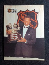 1991 Pro Set Dirk Graham #323 Blackhawks Selke Trophy Winner Hockey Card L923d1