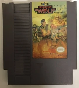 Operation Wolf NES Nintendo Patrone NES-OW-USA NTSC-USA - Bild 1 von 3