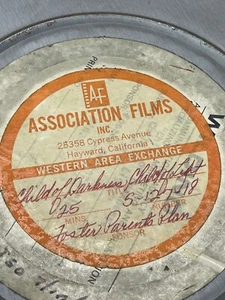 Horror Film Memorabilia 12” Promo Canister - Child Of Darkness, Child Of Light - Picture 1 of 5