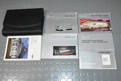 Mercedes Benz SL500 SL600 SL 500 600 1998 clase manual del propietario - juego  Foto 1 de 4