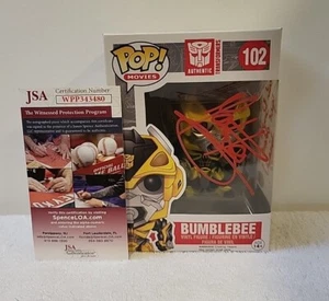 Funko TRANSFORMERS BUMBLEBEE #102 Signed MARK RYAN w/Inscription JSA COA - Bild 1 von 20