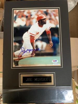 joe Morgan Photo Photograph AUTO SIGNED Autograph PSA/DNA Baseball MLB COA MATTE - Image 1 of 3
