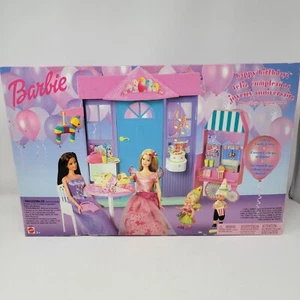 Barbie Playset Happy Birthday 2002 Sealed Box NO BARBIES Accessories Only - Picture 1 of 19